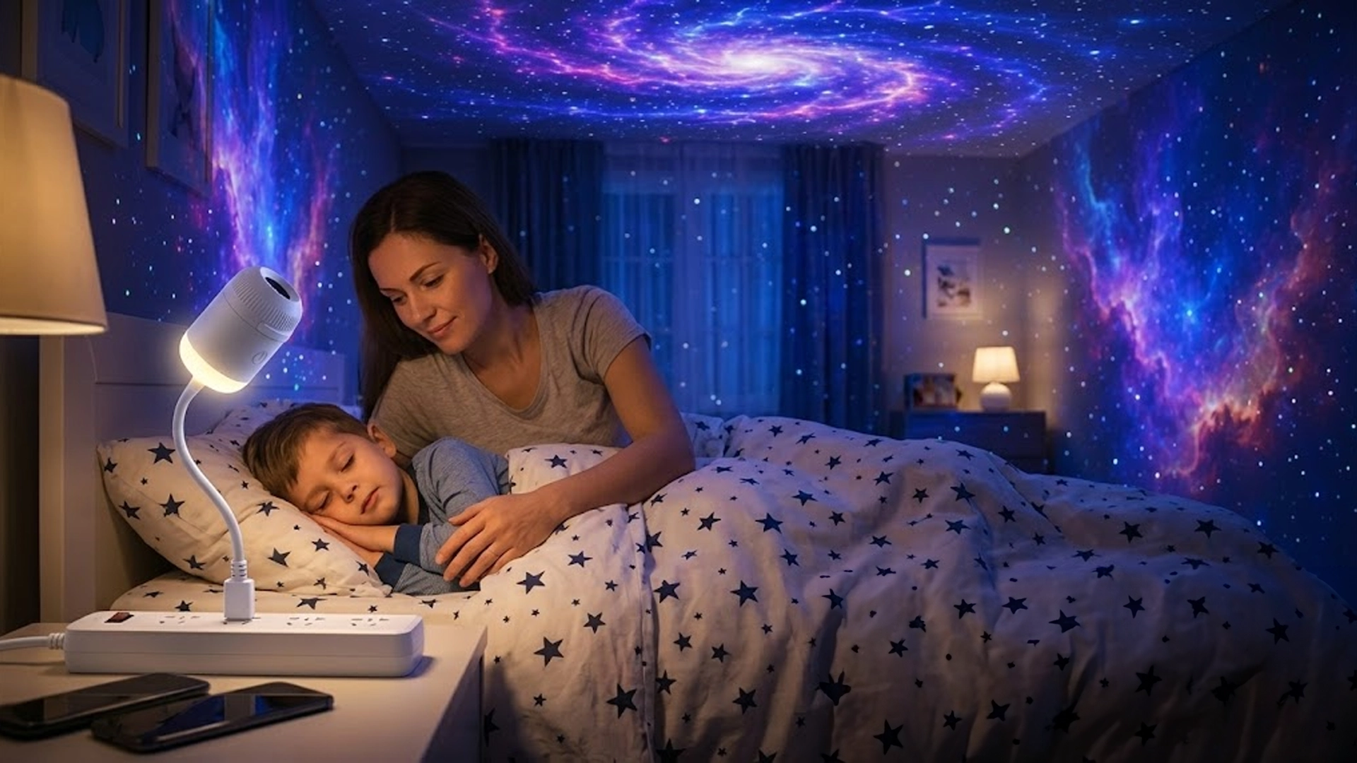 Galaxy projection from SpaceScape