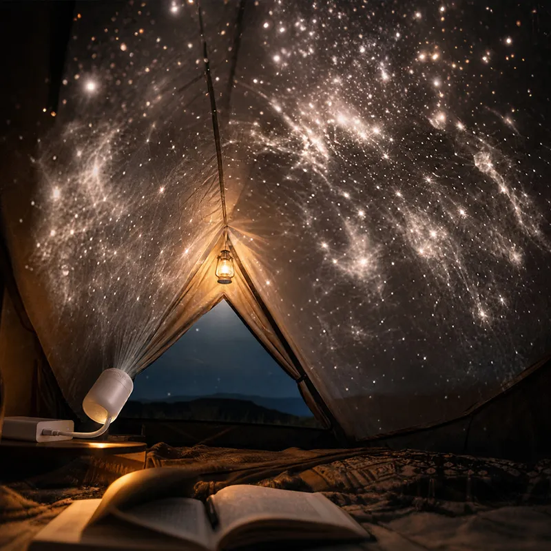 Portable projector use